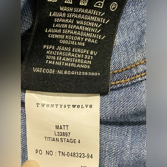 NWT Twenty8Twelve Denim Western Snap Button Shirt Women’s Size M Indigo Wash - Picture 11 of 11